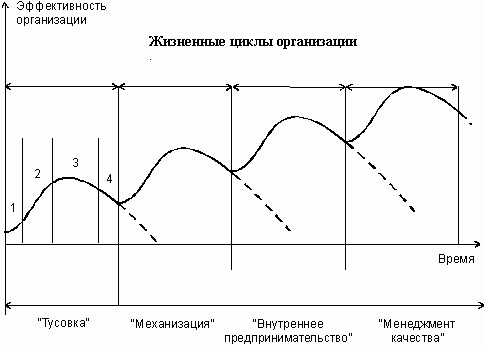 НИИ Соционики. Жизненные циклы организации